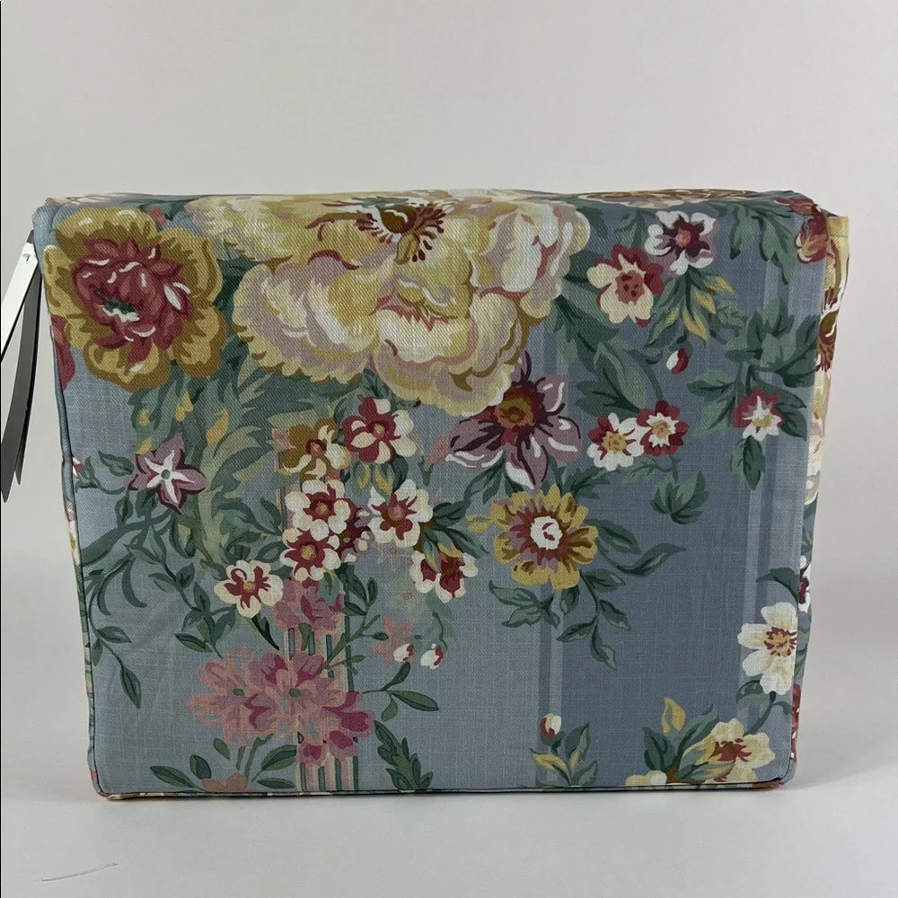 Ralph Lauren Adalia Duvet Cover Full Queen Blue Pink Floral Cottage Style NEW
